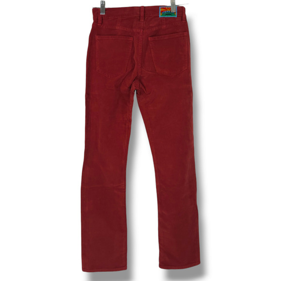 NWT Daily Blue Manya Organic Cotton Velveteen Denim Jeans Sz. 26 Swing [Ruby] - Picture 5 of 12